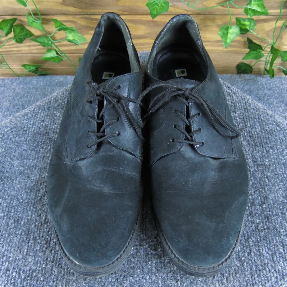 Brown Shoes Men's Portland Derby Oxfords Black Leather Size 10.5 Wide  Used 2025